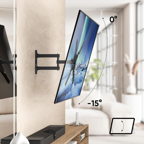 Soporte Pantalla De Tv Base Brazo Adecuado32 A 55 Pulgadas