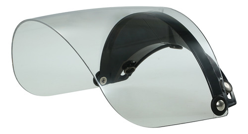 Visor Shield Lens Up Flip Visor Shield Universal Snap 3 Open