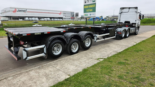 Mb Axor 2036 6x2 Ano 19 + Bug Container Noma 0km 12 Lock