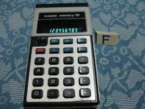 Comprar Electromania: Vieja Calculadora Casio Memory 10 Cj4-b2 Ckt