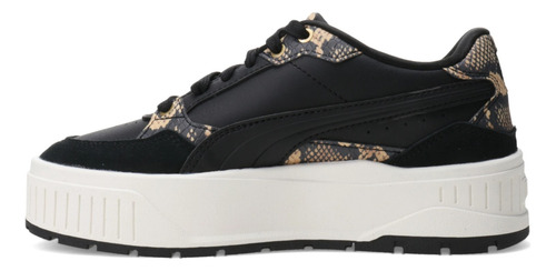 Zapatilla Puma Karmen Ii Idol Snake Chic 400395 02 Mujer Dorado Oscuro Geométrico 7 Us