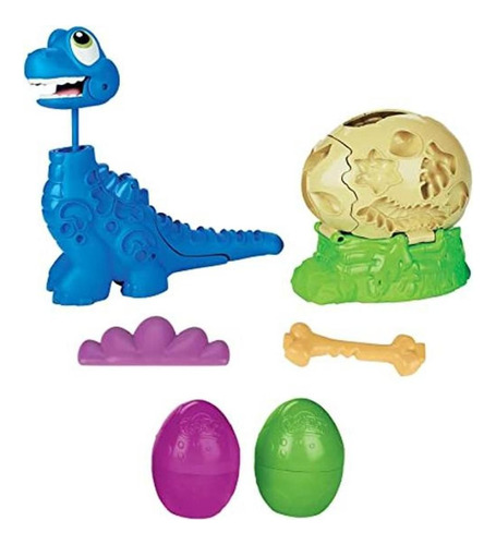 Playdoh Dino Crew Growin Dinosaurio De Juguete Bronto