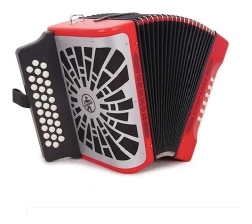 Acordeon Hohner A48441 Compadre Fsm Rojo