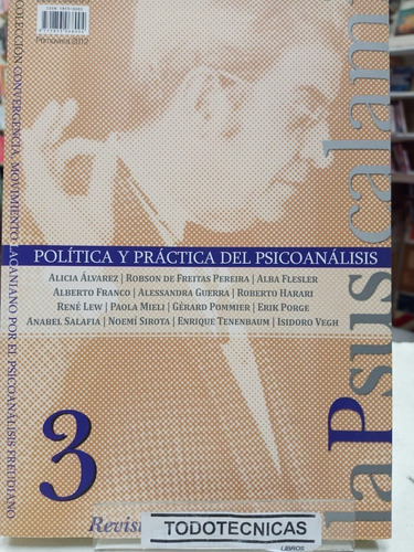 Lapsus Calami 3  Politica Y Practica Del Psicoanalisis  -lv-
