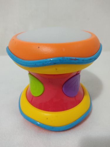 Imagen 4 de 7 de Juguete Para Niños Tambor Musical, Luces Y Sonido Kidoozie