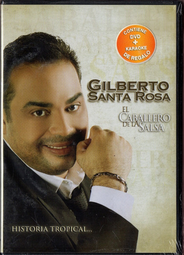 Dvd+karaoke Gilberto Santa Rosa El Caballero De La Salsa