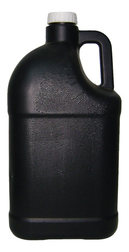 Envase Plástico De Galón Negro Para Quimicos (3.785 Lts)