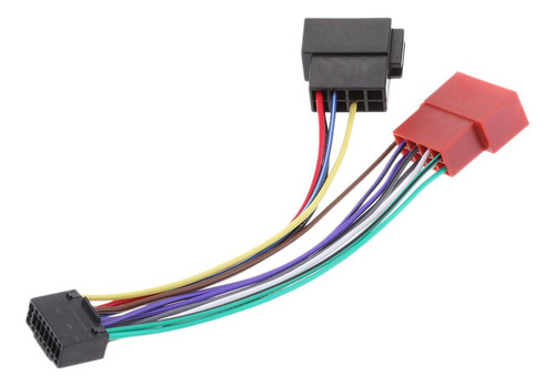 Para 16pin Iso Standard Socket Cableado Conector Cable Plug