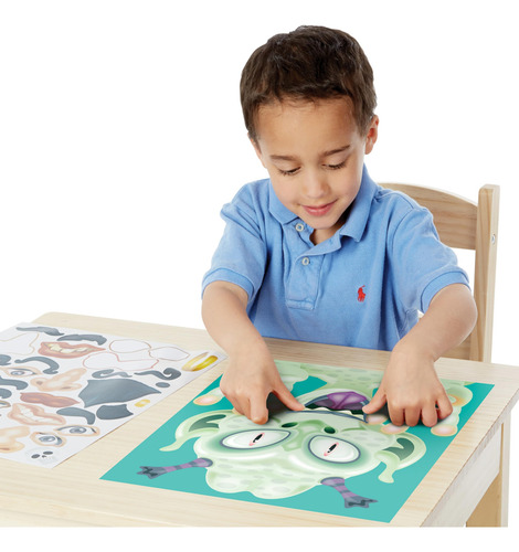 Bloc Autoadhesivo Makeaface De Melissa Doug Crazy Characters