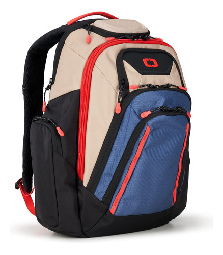 Ogio Mochila Gambit Pro, Bronceado/azul/rojo, Gambit Pro