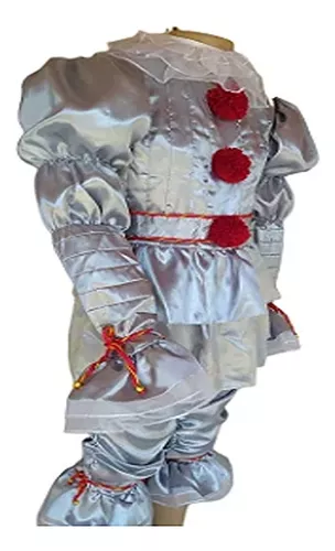 COSPLAY IT A COISA PENNYWISE MASCULINO HALLOWEEN ADULTO PREMIUM