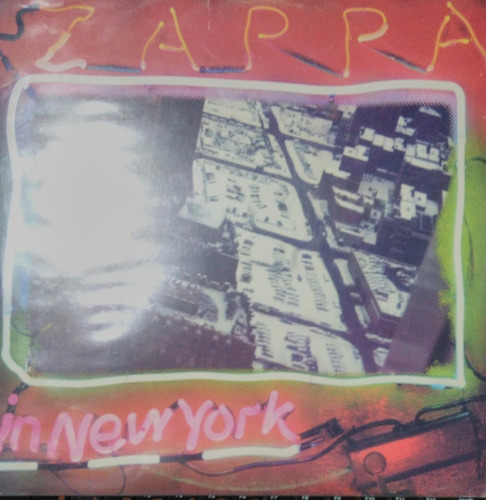 Frank Zappa, Live In New York, 2 Vinilos Importados