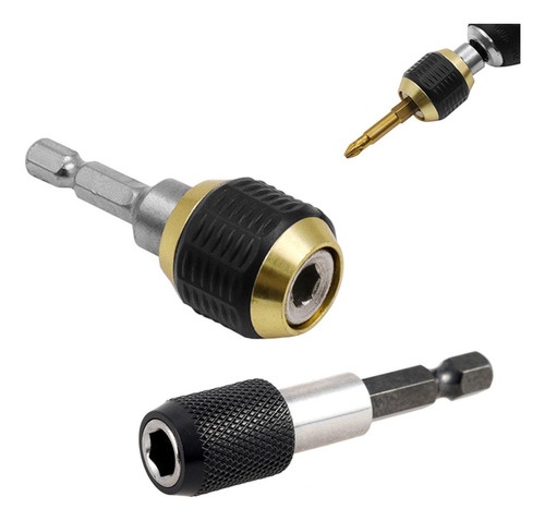 Adaptador De Cambio Rápido De Taladro Agarre Cómodo Brocas