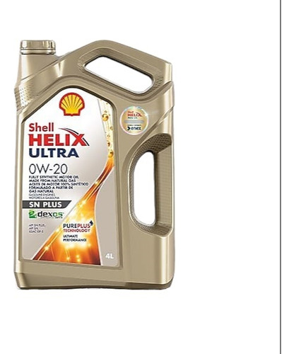 Aceite Para Motor 0w20 Shell Helix Ultra Carbon Neutral 4lt