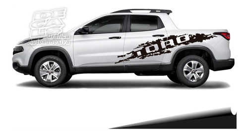 Calco Fiat Toro Decoracion Paint Decals!