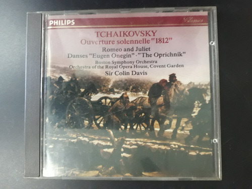 Tchaikovsky - Ouverture Solennelle  1812 - Colin Davis - Cd