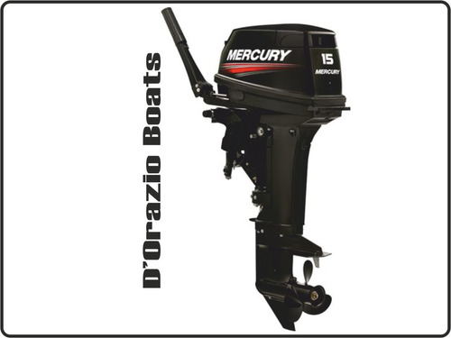 Imagen 11 de 15 de Motor Fuera De Borda Mercury 15 Hp 2 Tiempos Super Dorazio