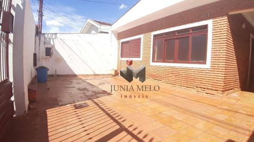 À Venda Por R$ 220.000casa Com 3 Dormitórios , 128 M² - Jardim Paulistano - Ribeirão Preto/sp - Ca0566