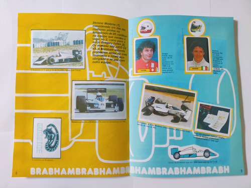 Álbum F1 - 1990 Fórmula 1 - Multi Editora