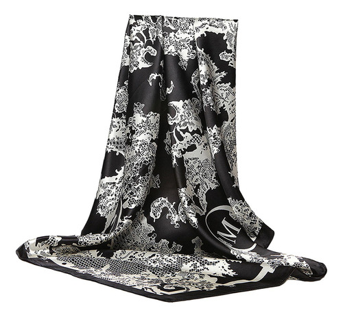 Bufanda Cuadrada For Chales De Mujer, Diademas Con