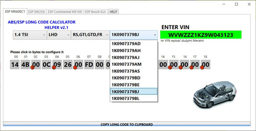 Calculadora Para Ajustar Chassi No Long Code Vw