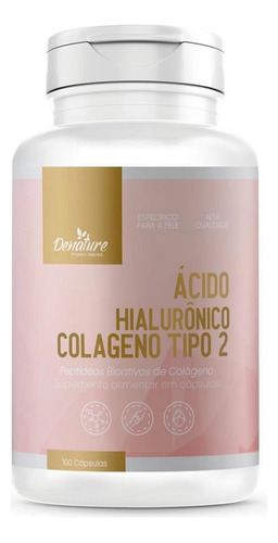 Colágeno Tipo 2 Con Ácido Hialurónico 100 Caps