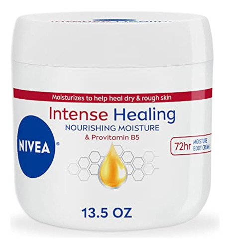 Nivea Intense Healing Cream, Crema Corporal Hidratante Para 