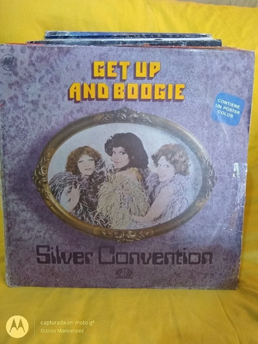 Vinilo Silver Convention Get Up And Boogie Bi2