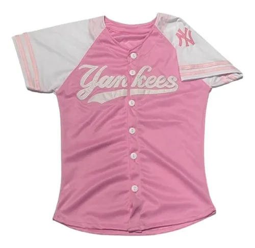 Camiseta béisbol yankees mujer hot sale