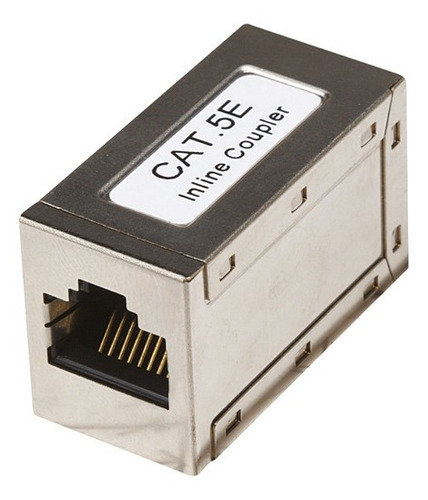 Cople Utp Rj45 Cat5e Modular Metalico Hembra-hembra Intellin