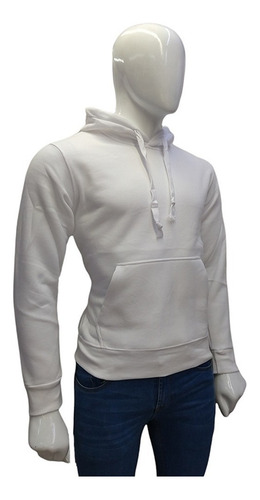 Imagen 2 de 6 de Sudadera Hombre Con Capucha Bolsas Amarilla Rosa Sn Estampar