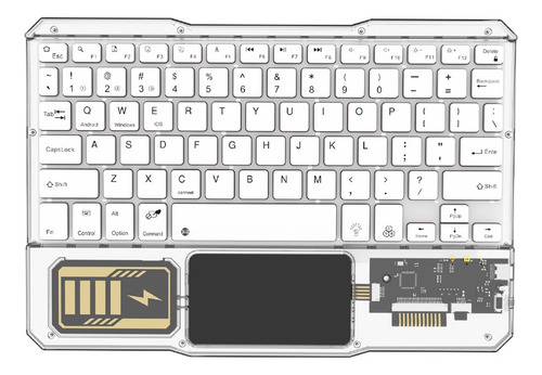 Teclado Inalámbrico N4luminous Teclado Táctil Recargable