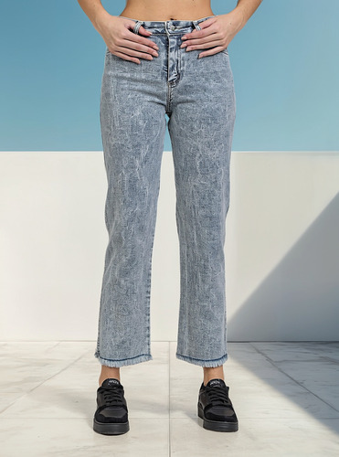 Pantalon Jean Mom Para Mujer - Soluna Moda Todos Los Talles
