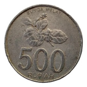 Moneda Indonesia 500 Rupias 2003 (x1660