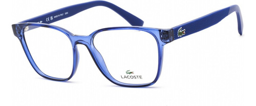 Lentes Lacoste L2818 Low Bridge Square Italy Armazón Oft 53