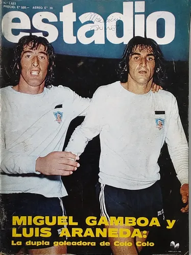 comprar Revista Estadio N°1623 Miguel Gamboa Luis Araneda (ee100
