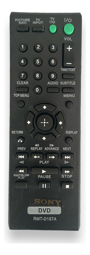 Control Remoto Compatible Para Dvd Sony + Forro Y Pilas