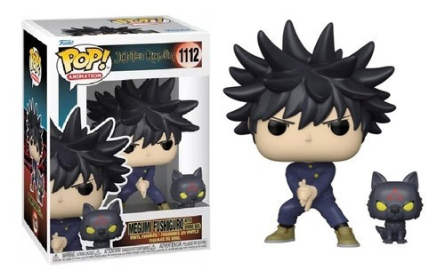 Funko Pop Jujutsu Kaisen - Megumi com cães