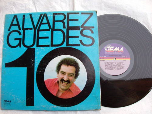 Álvarez Guedes 10 : Humorista Stand Up / Vinilo Import. Ex