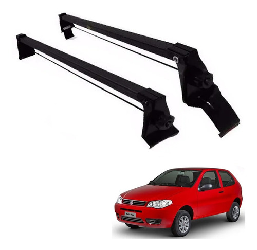 Rack De Teto Bagageiro Aço Fiat Palio Fire 2 Portas 1999