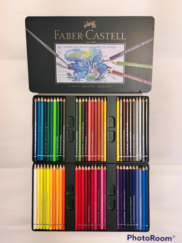 Estuche De 60 Lapices Watercolour Faber Castell