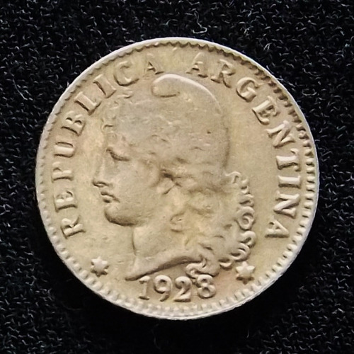 Argentina 5 Centavos 1928 Excelente Cj 159
