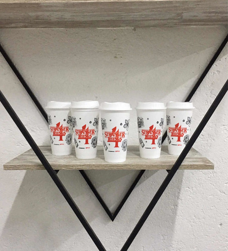 Vaso Reutilizable De Starbucks Edición Stranger Things (Usado)