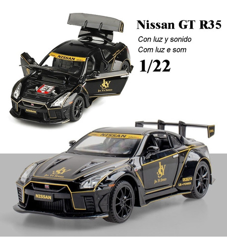 Rápidos Y Furiosos Nissan Gt R35 Miniatura Metal Superco [u]