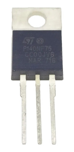 Transistor Stp140nf75 P140nf75 75v 140a To-220