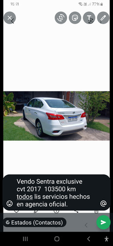 Sentra Exclusive Cvt
