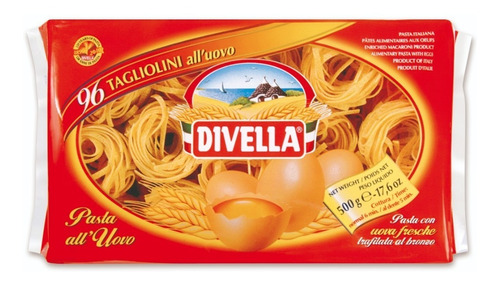 Macarrão Tagliolini All Uovo Italiano 500g Divella