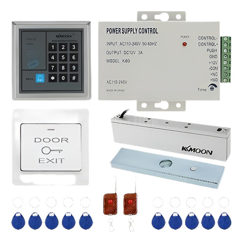 Seguridad Eléctrica Imán Lock 180kg Kit De Acceso A La Puert