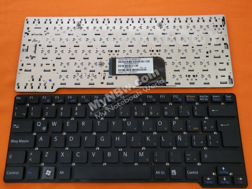 Teclado Laptop Sony Vaio Vgn Cw Negro Vgn-cw