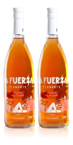 Aperitivo Vermouth La Fuerza Primavera 750 Vermut X2 Oferta